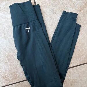 Gymshark Women's Dark Teal Green High-Waist Leggings